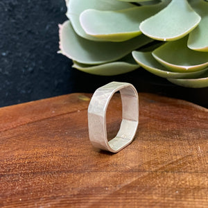 Square Forged Ring